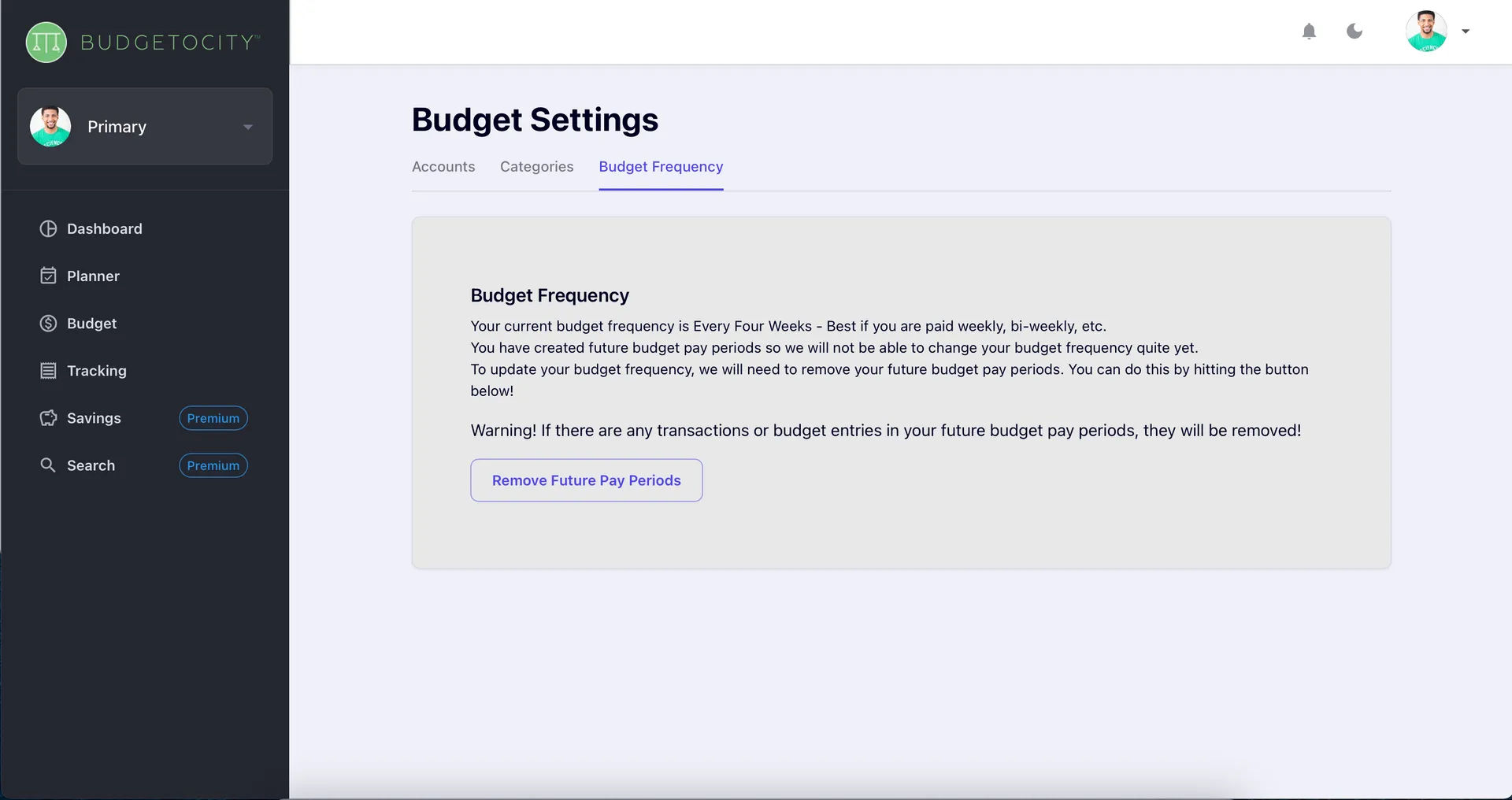 Income-First Planning Screenshot